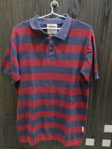 Striped Polo T-Shirt