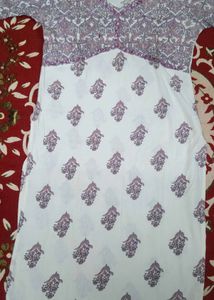 Floral Print Top with Mirrors