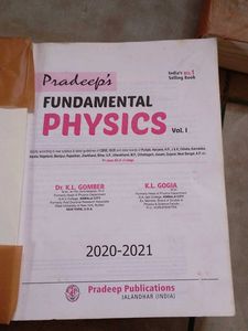 Pradeep&#39;s Fundamental Physics Class 12 Vol.1&amp;2
