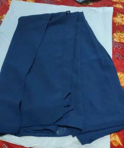 Blue Layered Abaya Dress