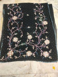 Black Saree Somthing Different Types