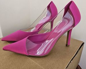 MANGO VINYL HEELS