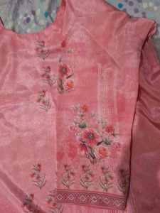 Pink Floral Kurta