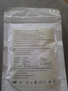 Anis Turmeric Facial Wax