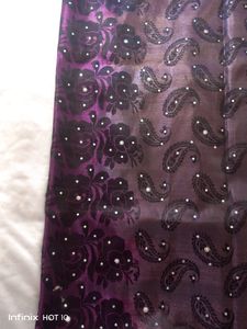 Satin Silk Double Colour Saree