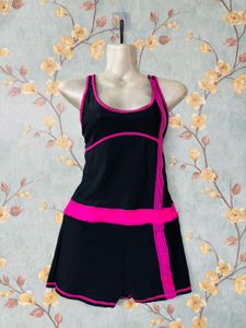 Black & Pink Romper