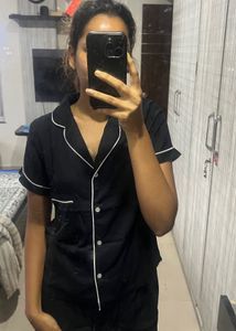 Black Pajama Set