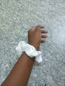 Combo Of 4 Satin Scrunchies
