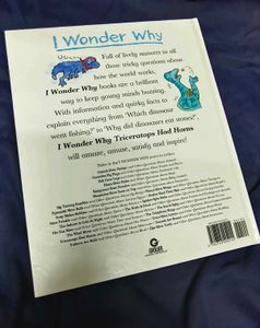 Triceratops Had Horns/ I Wonder Why Children Book