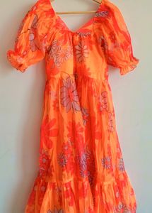 Organza Fabric Gown
