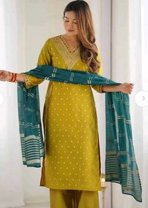 Elegant Yellow Kurta Set