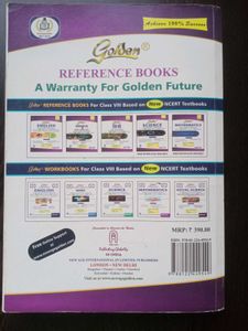 Golden Social Science Class VIII - New Edition