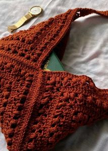 Handmade Crochet Shoulder Bag