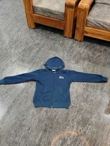 Nike Blue Zip-Up Hoodie