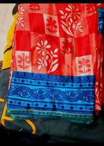 (new)chunari print satin silk saree
