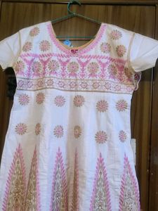 Elegant Embroidered Indian Dress