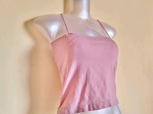 🎁Buy 2 Get 1 Free🎁Pink Spaghetti Papped Top
