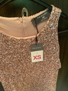 Pink Sequins Dress
