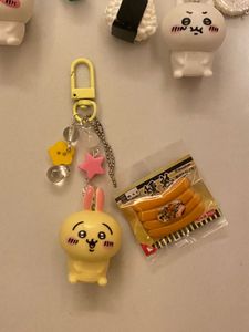 chiikawa and friends bag charm/keychain