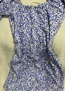 Floral Print Mini Bodycon Dress