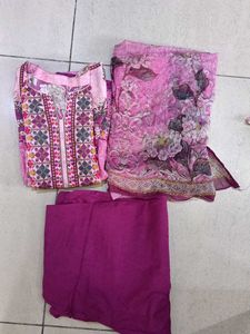 lawn cotton kurta set ( shahiba suits)