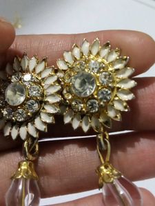 Floral Drop Earrings
