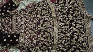 Embroidered Velvet Fabric