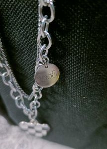 Aesthetic Bear Double Layered Chain