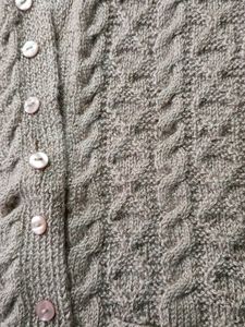 Woolen Hand Made Cardigan Sweater