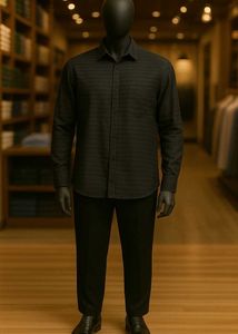 Men's Striped Casual Shirt