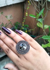 Statement Crystal Ring