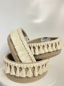 Macrame Handmade Cotton Basket