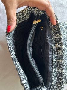 Tweed Chain Shoulder Bag