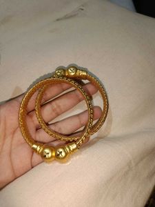 Golden Rajputana Bangles