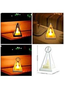 Mini Pyramid Shape Flickering Led Light
