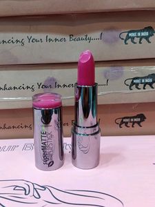 Super Matte Lipstick Pink Color No exchange