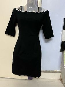 Korean Pintrest Black Designer One Piece
