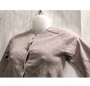 Cardigan Crop Sweater for Girl&#39;s