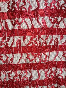 Red &amp; White Lace Dress Gorgeous 10/10