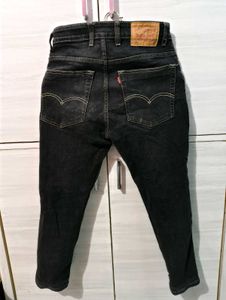 Levi&#39;s Black Denim Jeans