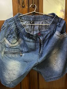 Pair Of 2 Denim Shorts