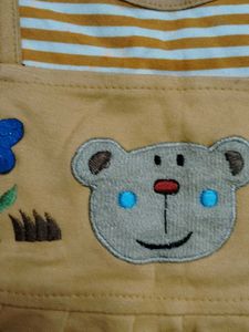 Cute Bear Print Dress