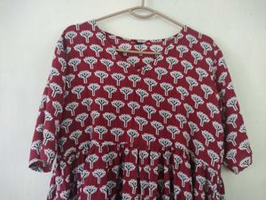 Motif Print Kurta