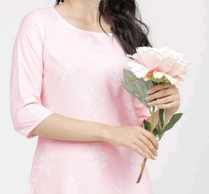 Printed Polyester Kurta