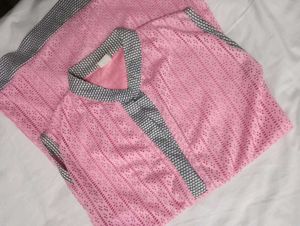 Pink Sleevless Top