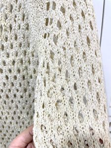 Imported Crochet Knit Sweater C