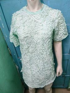 Textured Green Bodycon