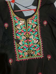 Black Colour Kurta..