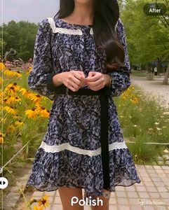 New With Tag Korean Premium Floral Dresss