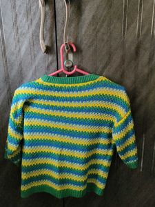Striped Knit Sweater